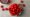 bowl with red cherry and glass of juice on gray ta 2025 03 25 22 13 20 utc